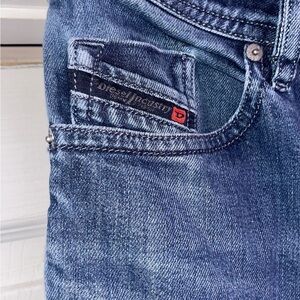 Diesel Men's Dark Blue Jeans